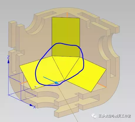 UG NX10实例教程——正方圆周对称体（以对角点连线为中心圆周阵列）的图15